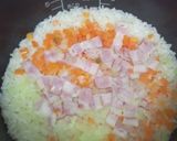 ベーコンの炊き込みピラフ作り方7写真