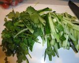 3分でできる!きゅうりと香菜のサラダ作り方1写真