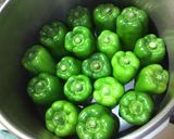 トルコ料理＊ピーマンのご飯詰め。作り方3写真