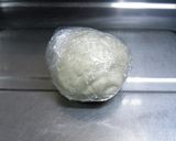 皮から手作り*大葉入り 粗挽き餃子♪作り方5写真