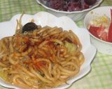 美味しい ♥ 焼きうどん作り方6写真