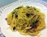 大根葉の和風パスタ作り方4写真