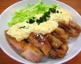 タルタルたっぷり☆照り焼きチキン丼作り方10写真
