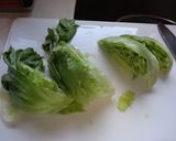 さわやか 梅こぶ茶でレタス鍋作り方2写真