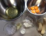 ふわふわ♡たっぷりバナナのシフォンケーキ作り方1写真