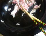 水菜と豚ばら肉の炒め煮作り方4写真