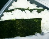 味付け海苔でお弁当★ 簡単しましま海苔弁作り方6写真