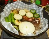 パパの野菜バーベキュー作り方5写真