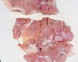 ブランデー漬フルーツやわらかチキンソテー作り方3写真