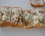 超簡単♪なめ茸で照焼きハムトースト作り方3写真