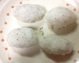 生ハムおにぎり作り方2写真