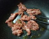 牛肉と筍とわかめの胡麻風味炒め作り方6写真