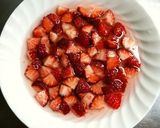 苺シロップのクリームババロア♪作り方5写真