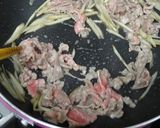 がっつりお肉ごはん春巻き☆作り方1写真