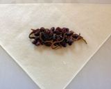 小豆昆布の春巻き作り方2写真