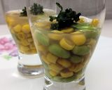 枝豆とトウモロコシの寒天寄せ作り方4写真