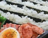 (σ・∀・)σ可愛い【市松模様の海苔弁】作り方8写真