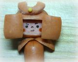 簡単キャラ弁おかず：ウィンナーのよろい兜作り方11写真