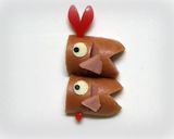 簡単キャラ弁おかず：ウィンナーのよろい兜作り方14写真