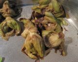 ふきのとうのドレッシング漬け作り方4写真