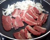 千切り春キャベツの焼肉丼作り方2写真