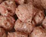 子供も大好き＊肉団子の甘酢あん作り方2写真