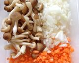 鶏手羽元のカレー炊き込みごはん作り方1写真