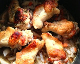 鶏手羽元のカレー炊き込みごはん作り方3写真