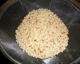 発芽玄米で炊く豆ごはん　京都カフェ作り方2写真