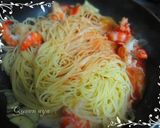 エビのトマトクリームパスタ作り方5写真