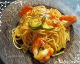 エビのトマトクリームパスタ作り方7写真