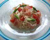 ツナクリームのトマト＆生ハム冷製パスタ☆作り方6写真