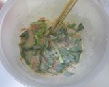 もっちり美味しい♪ニラと干しエビのチヂミ作り方3写真