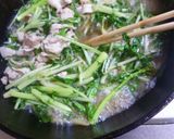 水菜と豚ばら肉の炒め煮作り方6写真