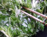 水菜と豚ばら肉の炒め煮作り方5写真