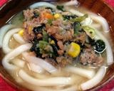 野菜たっぷり☆肉そぼろうどん作り方3写真