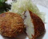 新じゃがいもで田舎風コロッケ作り方10写真