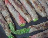 アスパラの牛肉巻き作り方7写真