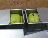 コロコロ♬甘納豆入り抹茶ミニキューブパン作り方7写真