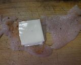 鳥ムネ肉のはさみチーズ揚げ作り方3写真