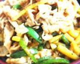 ☆じゃが芋と豚肉のオイスターソース炒め☆作り方4写真