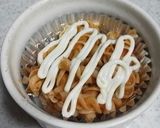 超簡単お弁当のおかず（マカロニ）作り方2写真