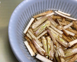 おつまみに⌒☆新ごぼうの生姜醤油炒め作り方3写真