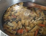 麺つゆで簡単!!筍と人参とひじきの含め煮作り方4写真