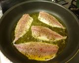 ♪あじのイタリアンハーブ焼きサラダ盛り作り方3写真