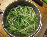 タコと水菜のわさマヨ和え作り方4写真