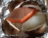 簡単！サーモンと白身魚のホイル焼き♡作り方2写真