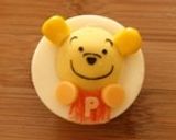キャラ弁おかず・ゆで卵で＊プーさん作り方6写真