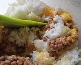 納豆チャーハン⭐パラパラに仕上げるコツ作り方3写真