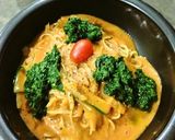 海老の殻だけ！絶品トマトクリームパスタ作り方8写真